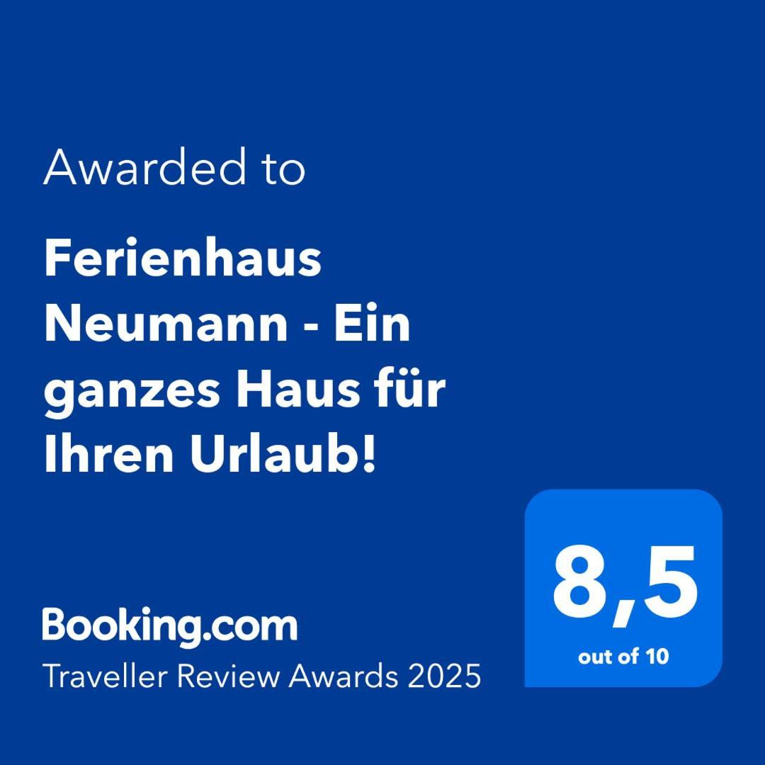 Ferienhaus Neumann - Ein Ganzes Haus Fuer Ihren Urlaub! Hessenburg Exteriör bild